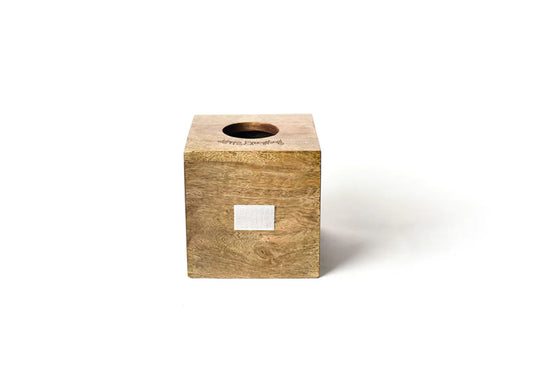 Wood Tissue Box Happy Everything