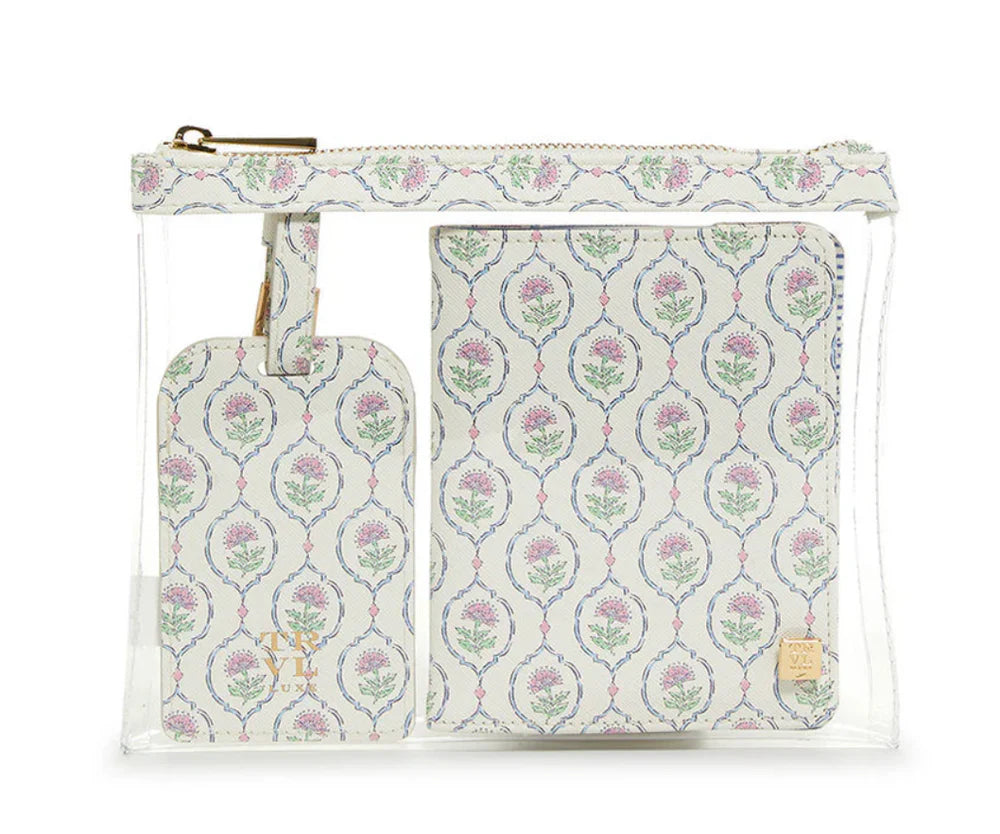 Luxe Saffiano TRVL 3 Piece Set
