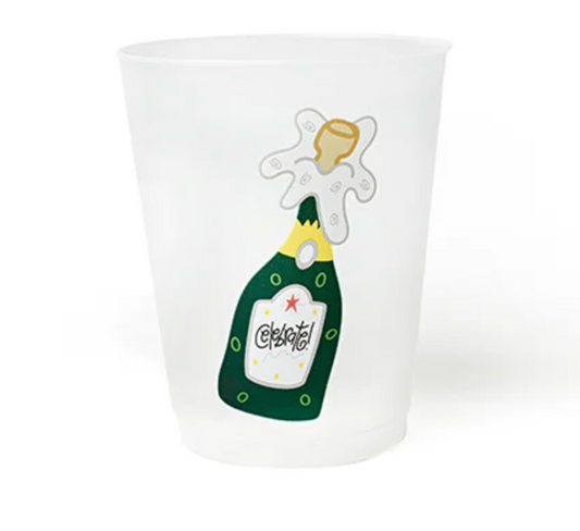 Frosted Cups Set of 10 Happy Everything