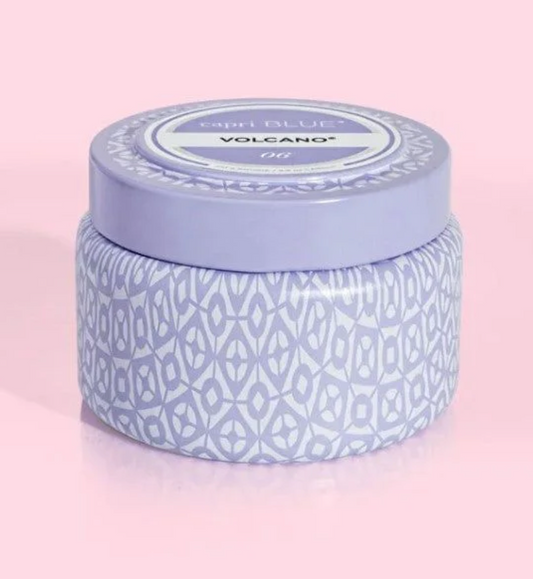 Lavender Volcano Travel Tin