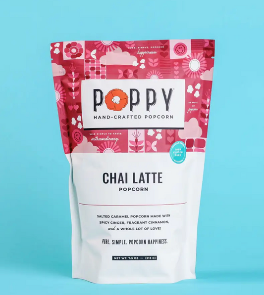 Chai Latte Poppy Popcorn
