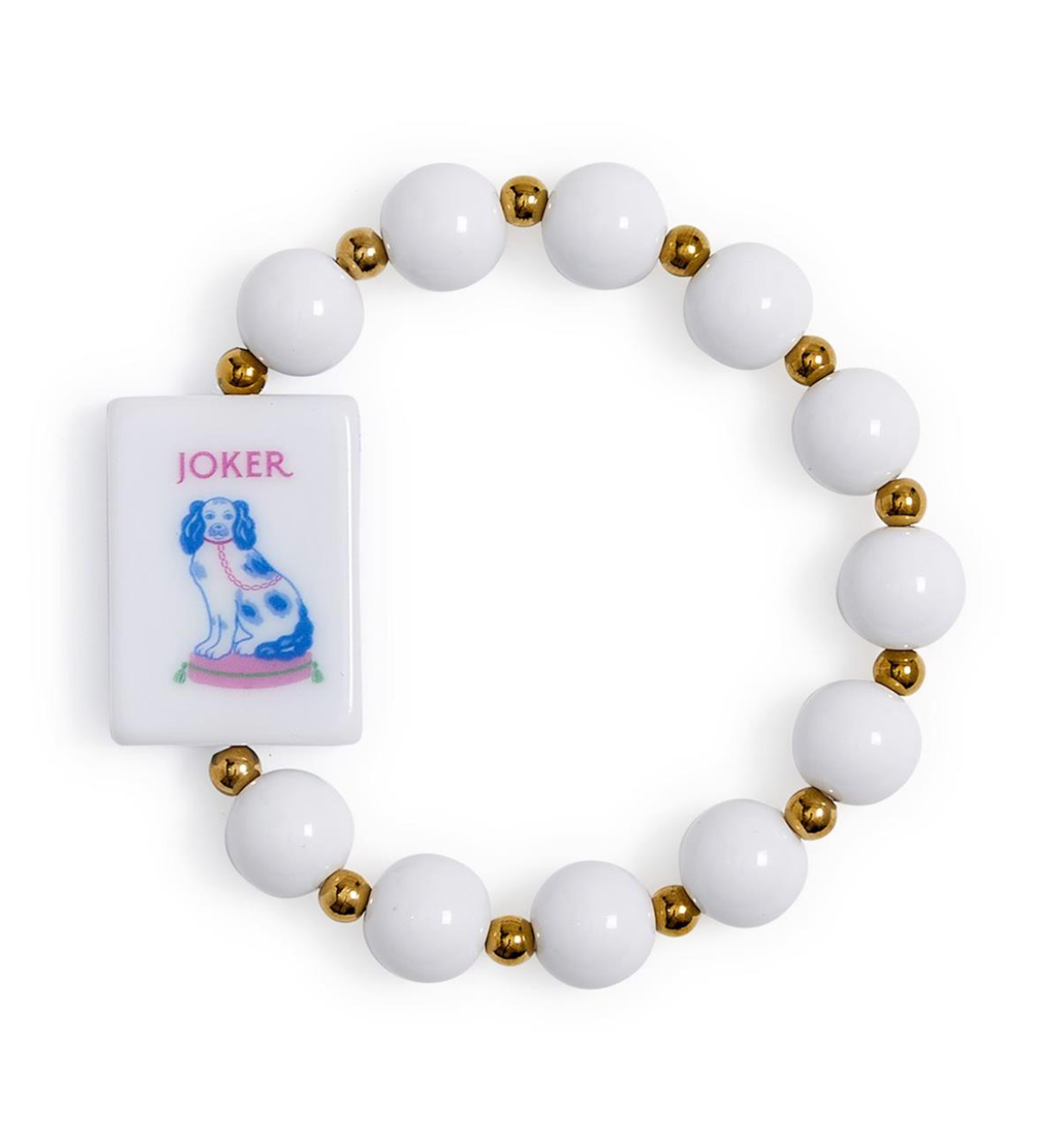 Mahjong Beaded Bracelet