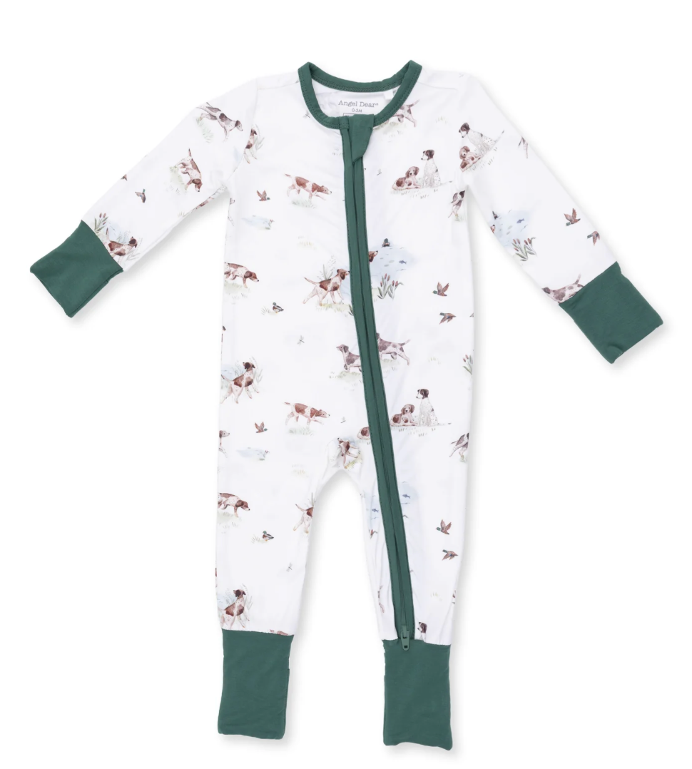 Pointer Pups and Duck Buddies Convertible Romper