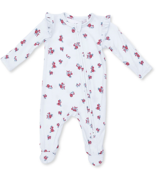 Alyssa Floral Footie