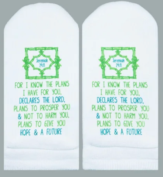Standing on the Word Socks