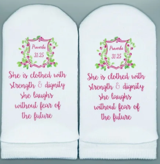 Standing on the Word Socks