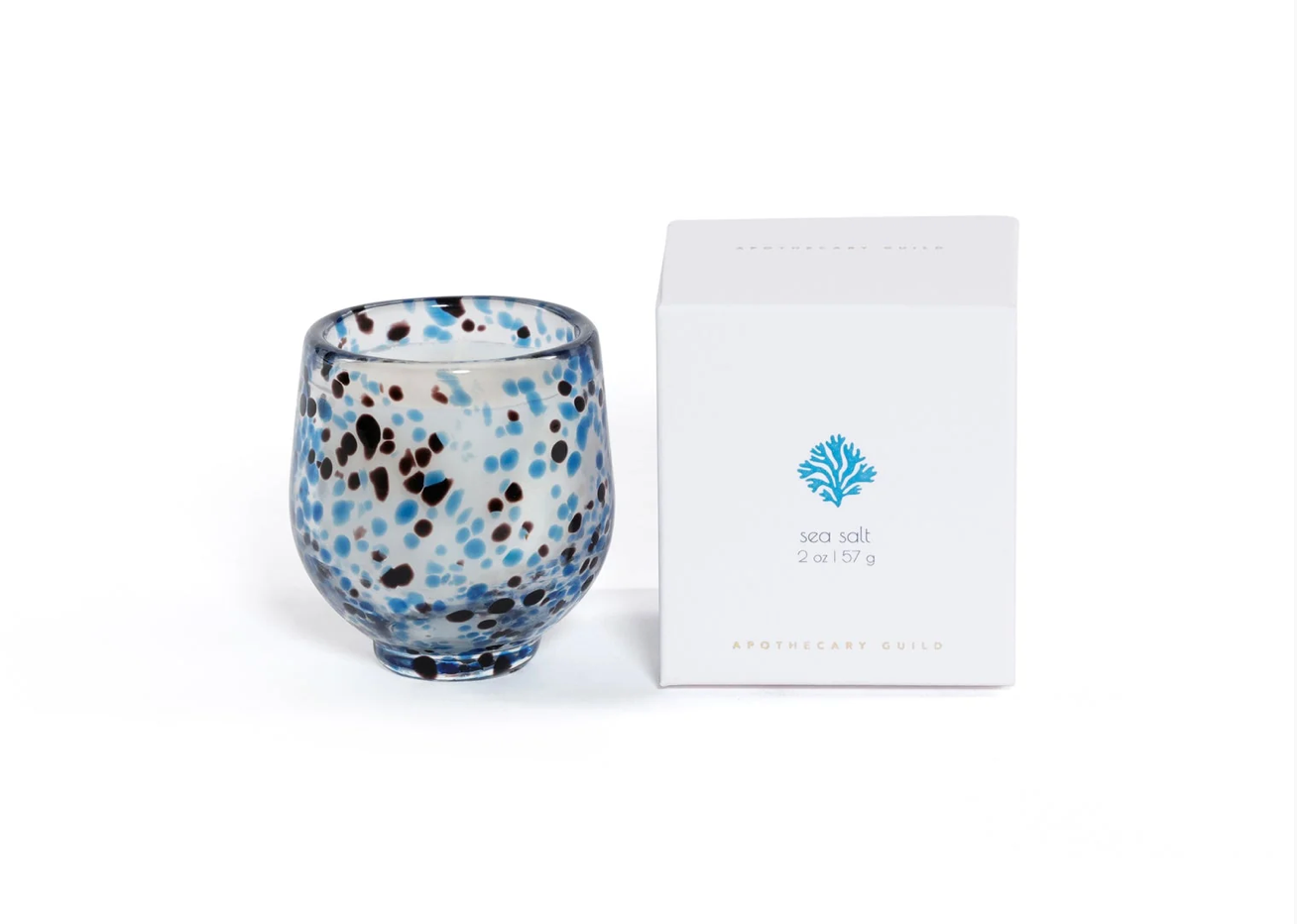 Speckled Shot Glass Assorted Candles