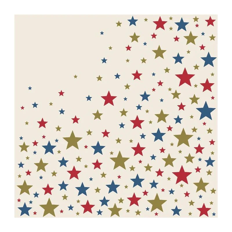 Star Spangled Cocktail Napkin | 20 Pack