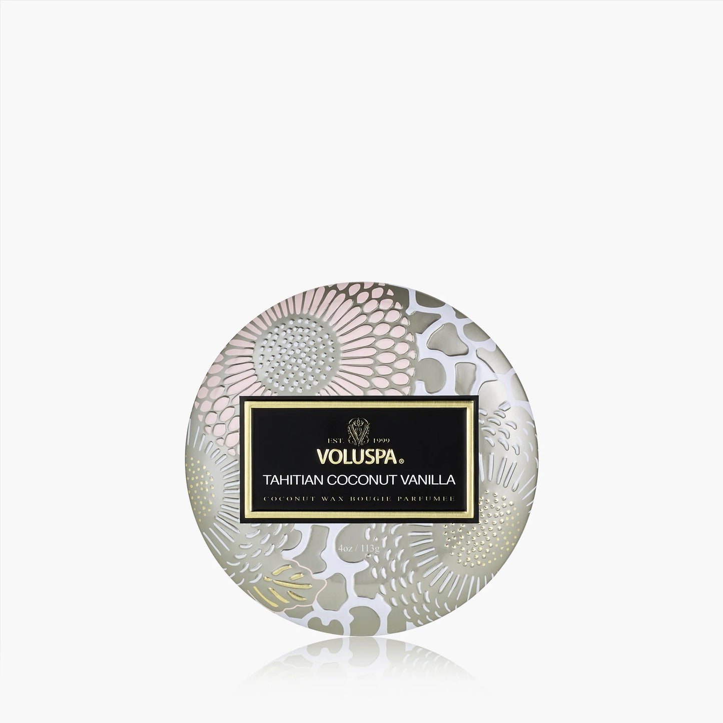 Tahitian Coconut Mini Tin Candle