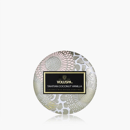 Tahitian Coconut Mini Tin Candle