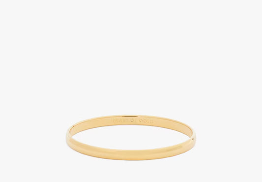 Idiom Bangle - Heart of Gold