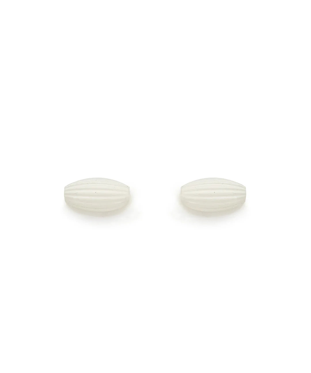 Rice Bead Stud Earrings