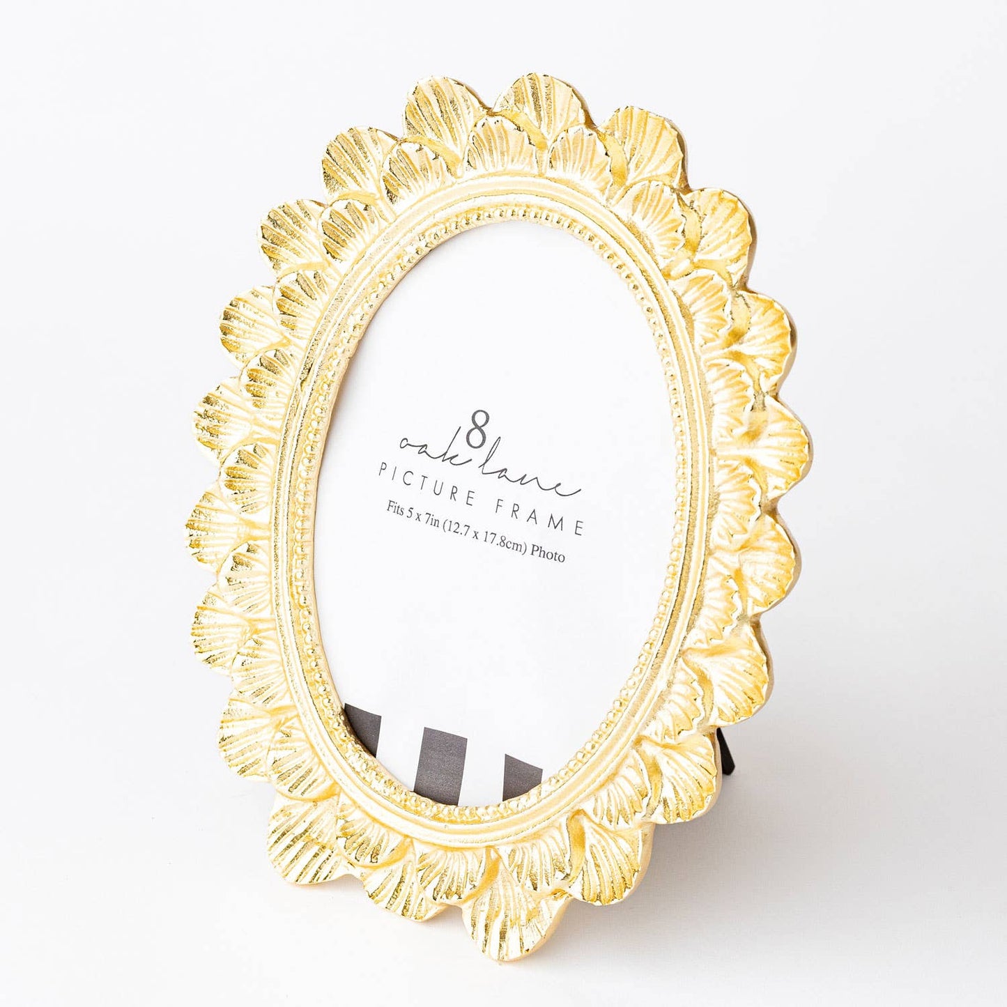 Gold Scalloped 5x7 Picture Frame