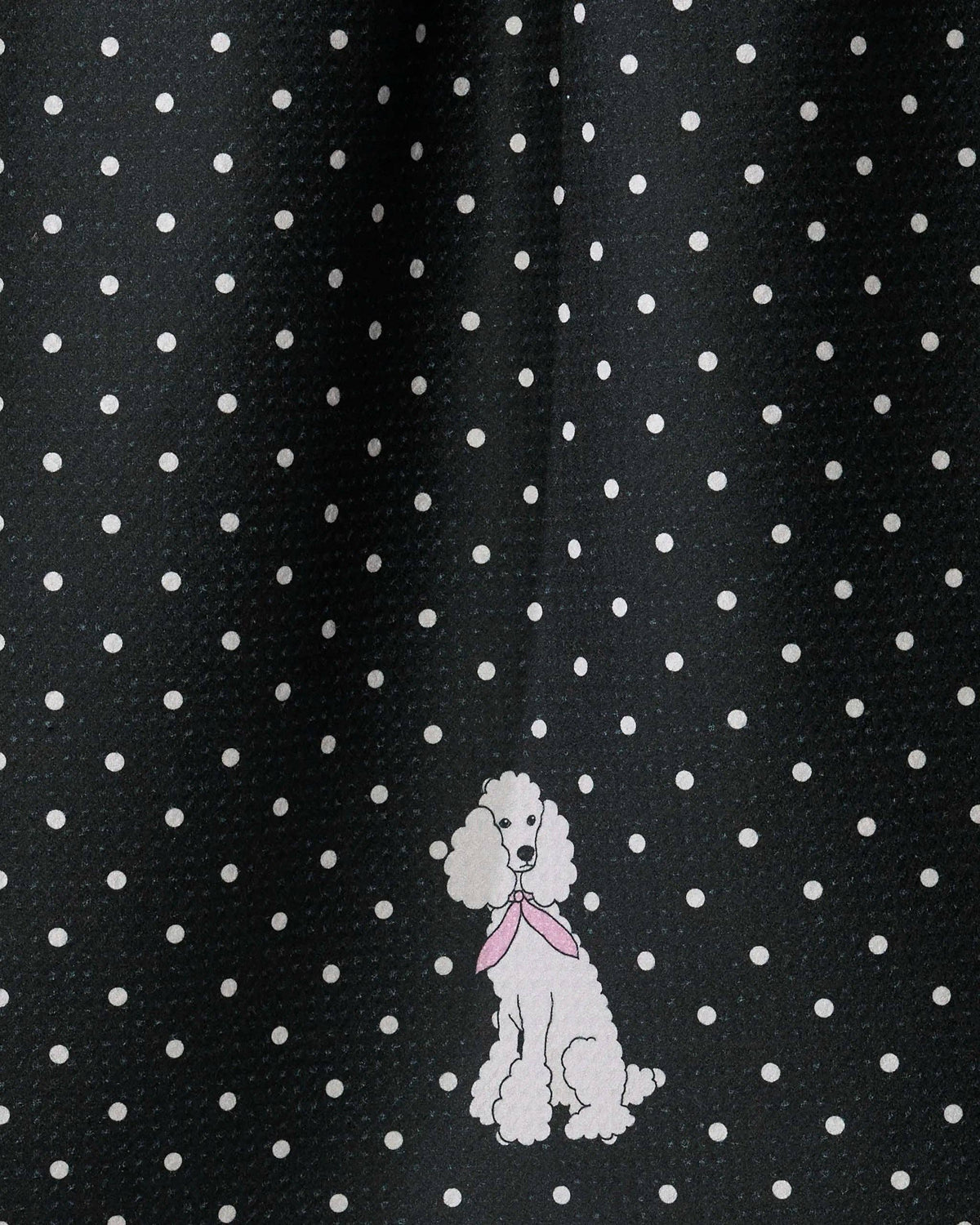 Poodle Charm Tea Towel