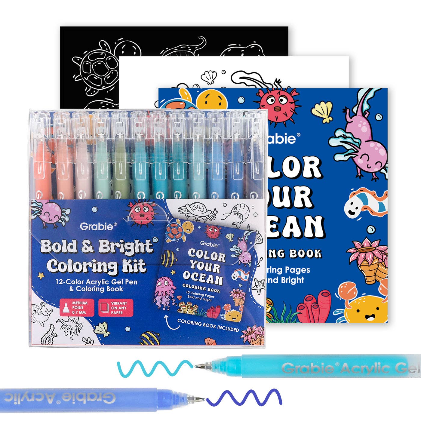 Bold & Bright Coloring Kit