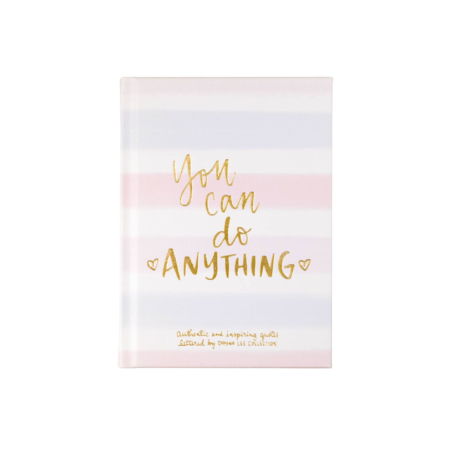 Motivational Hardcover Journal with Satin Ribbon