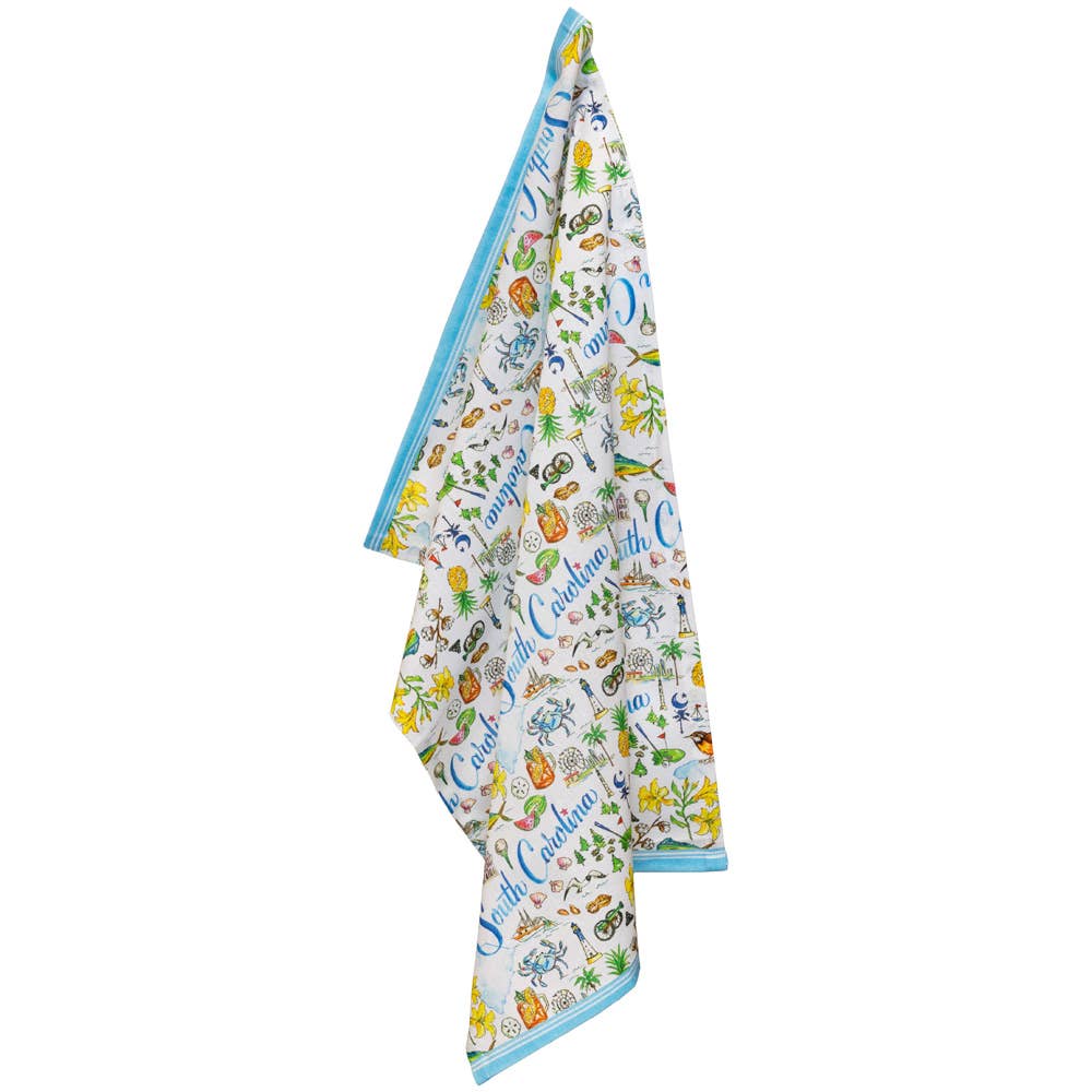 SC South Carolina State CollectionCotton Tea Towels Set/2