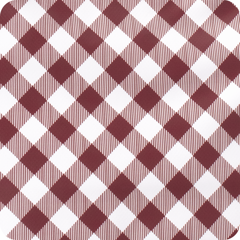 Gameday Gingham Maroon Lunchi Lunch Bag