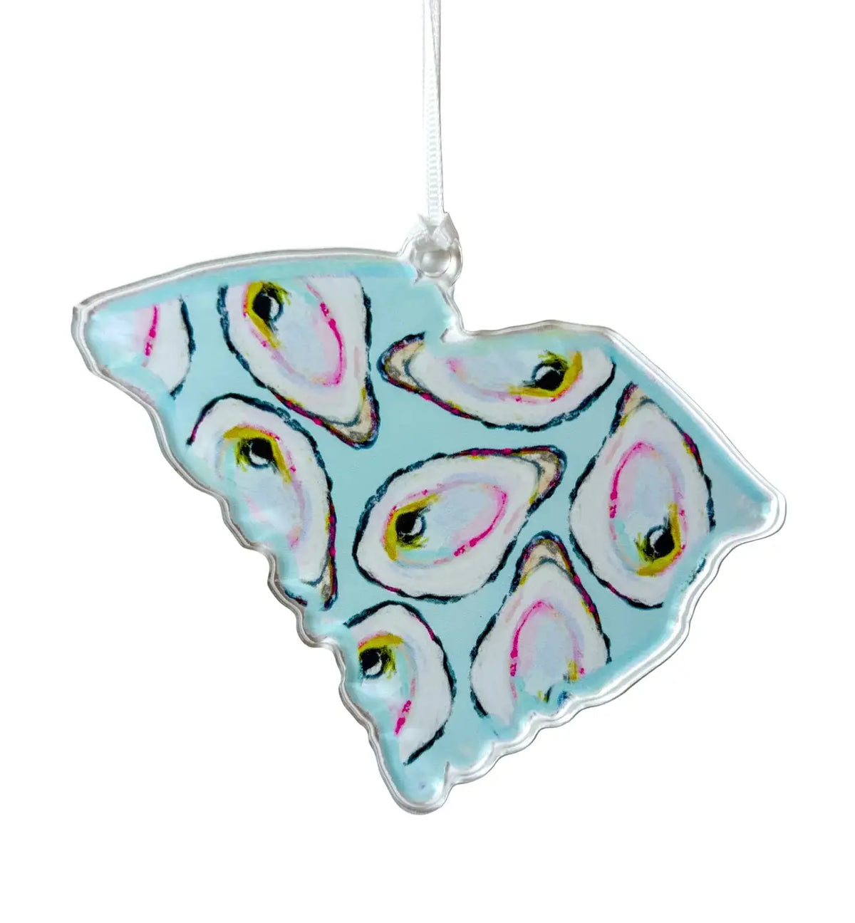 Blue Oyster SC Acrylic Ornament