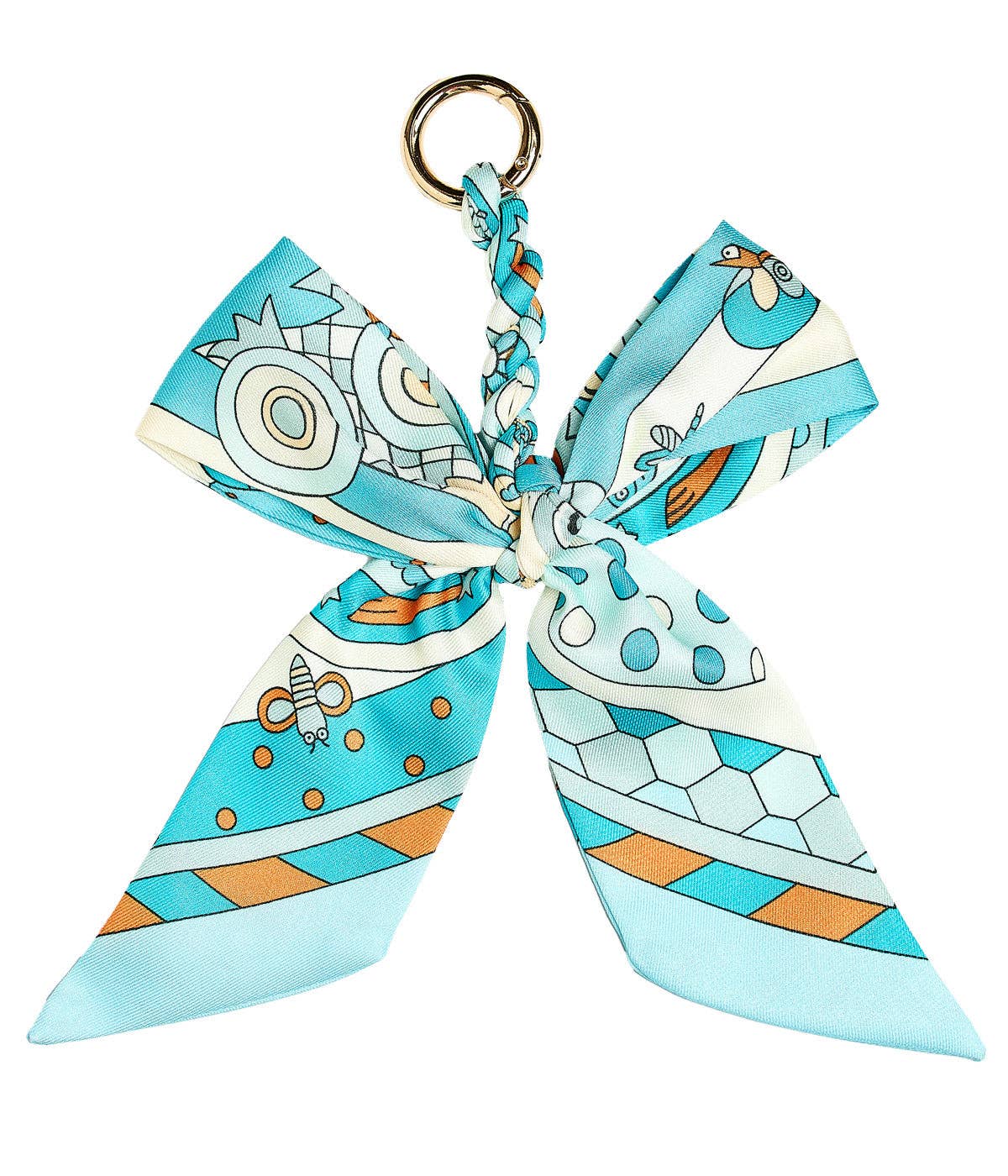 Megan Scarf Keychain  Bag Charm