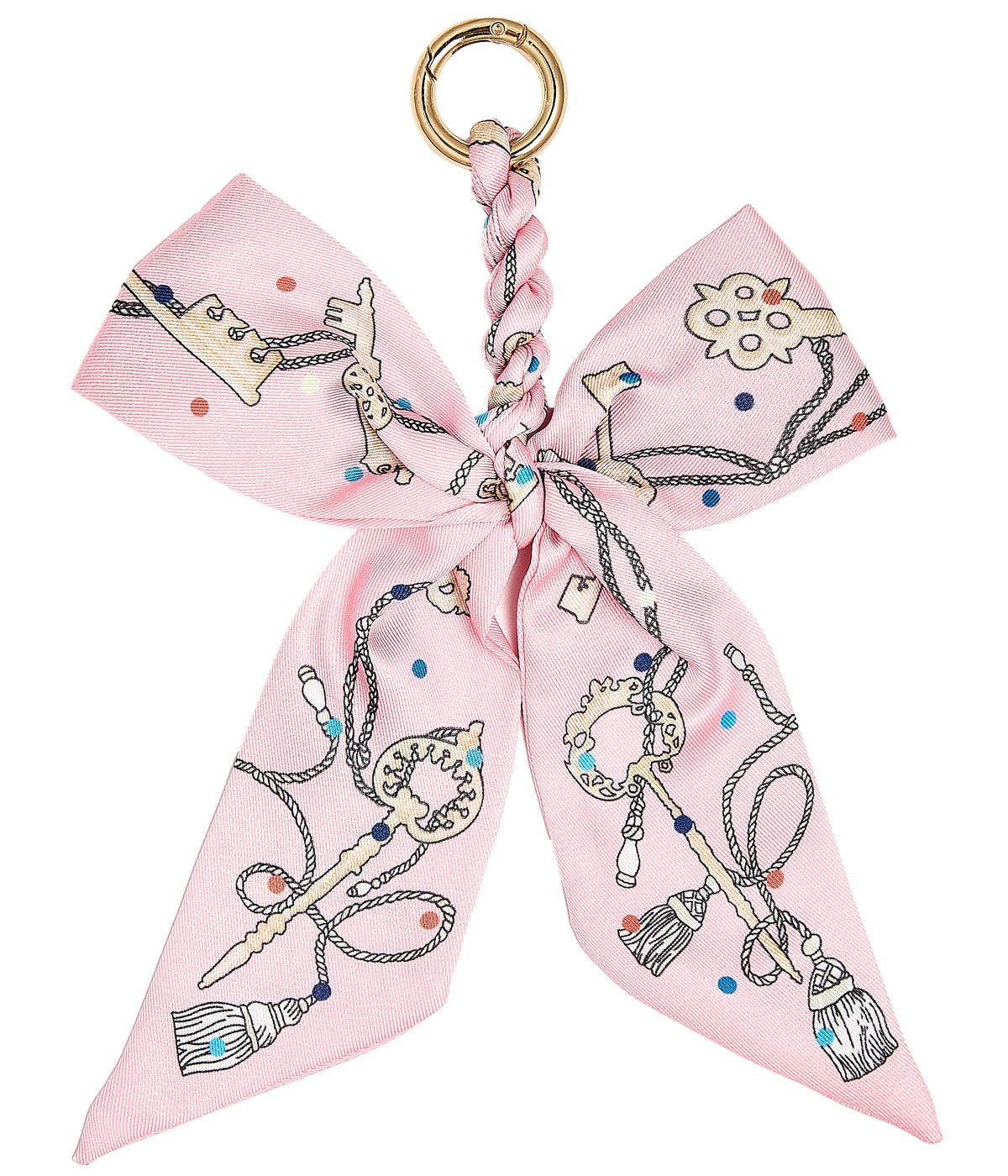 Megan Scarf Keychain  Bag Charm