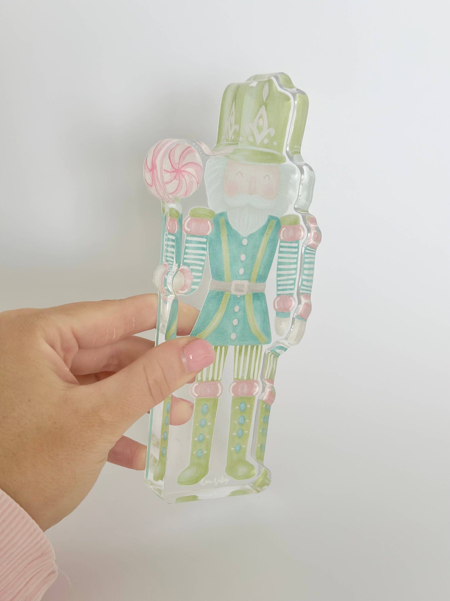 Acrylic Nutcracker -  Ornament, Mini, Large 