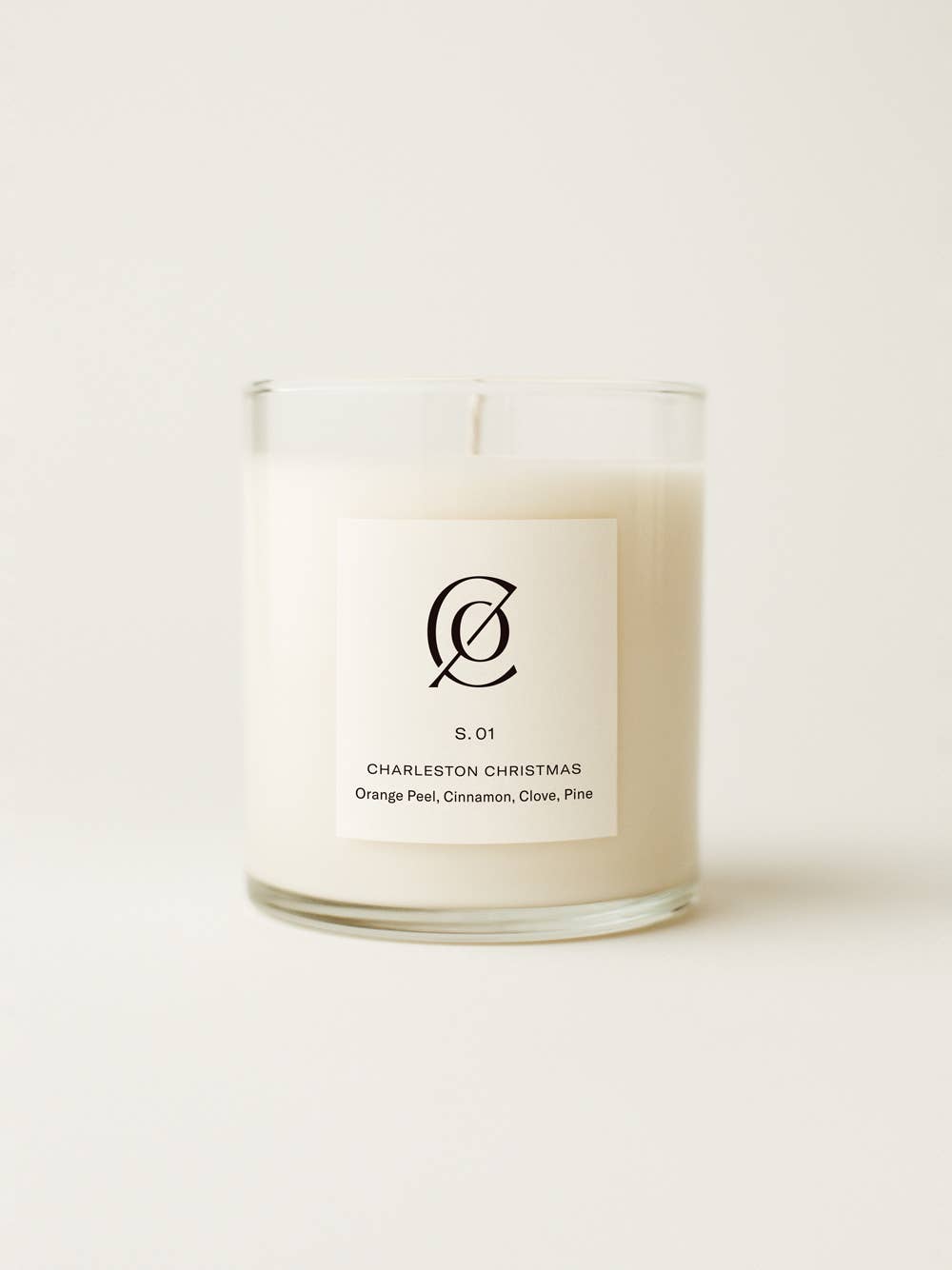 S. 01 Charleston Christmas Soy Candle