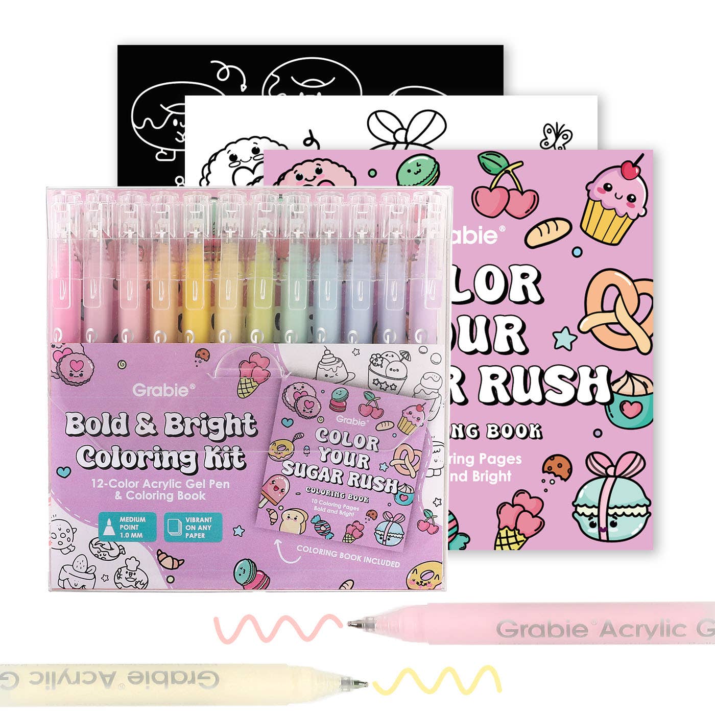 Bold & Bright Coloring Kit