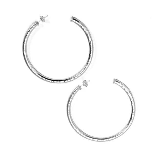 Hammered Everybody's Favorite Hoop Earrings