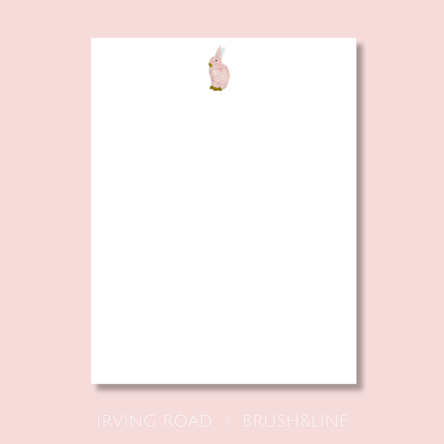 Pink Bunny Notepad