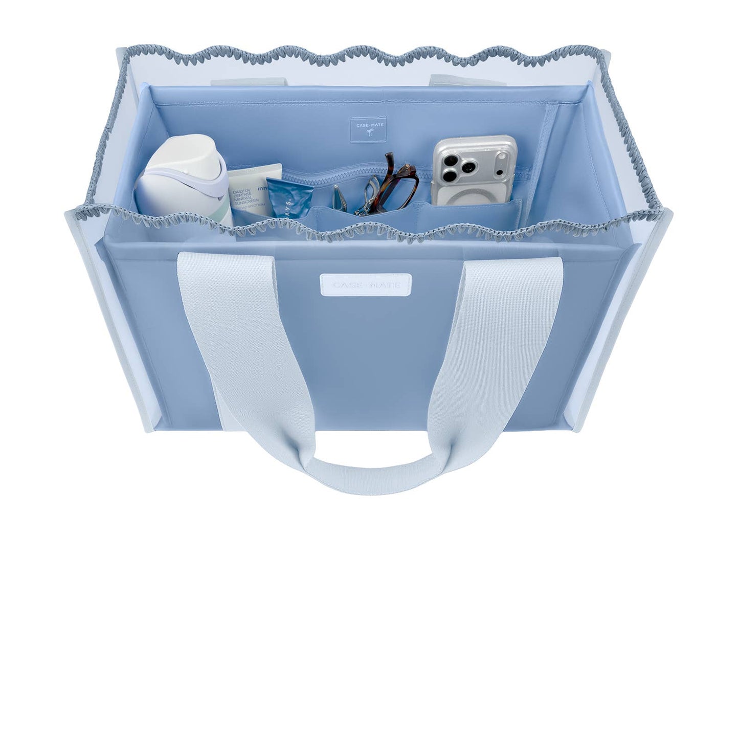 Case-Mate Jelly Tote Organizer - Carolina Blue