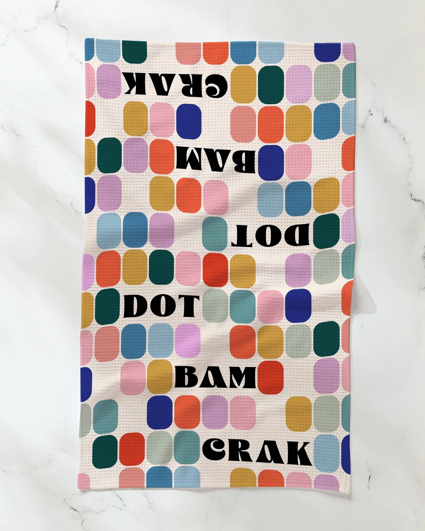 Tile Talk Tea Towel