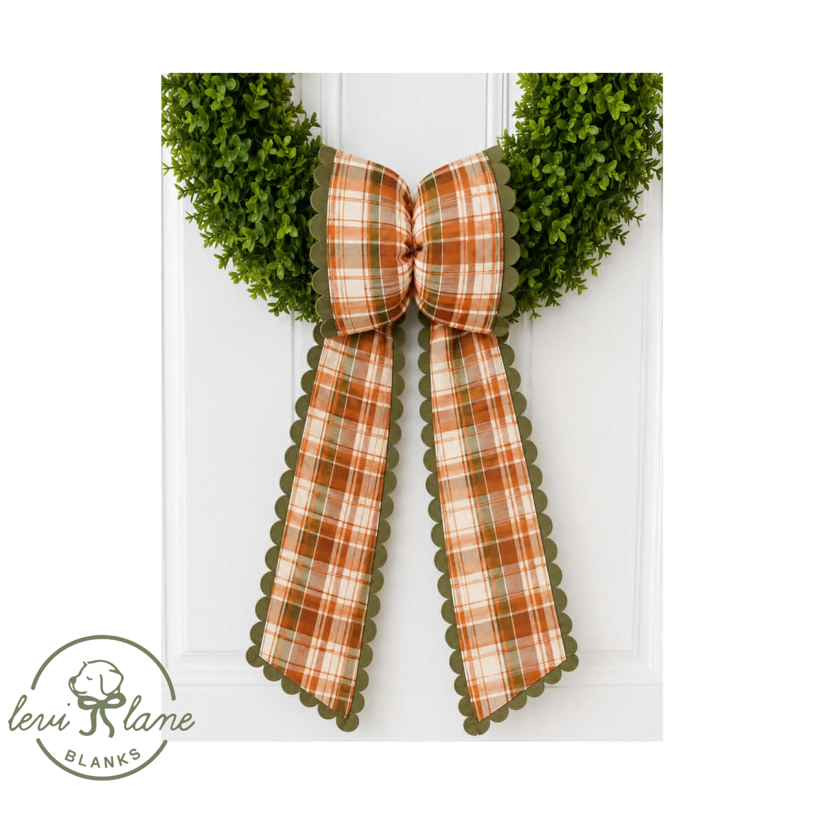Fall Bow Wreath Sash Pre-Order - CAPPED - ETA End of August