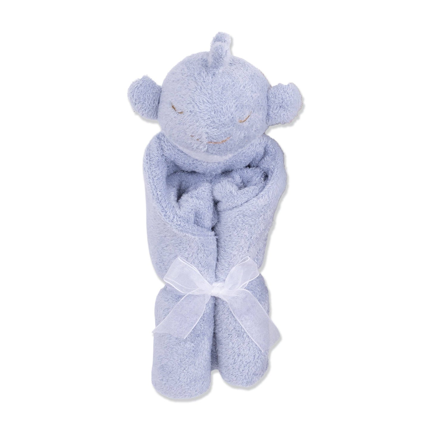 Dusty Blue Whale Blankie