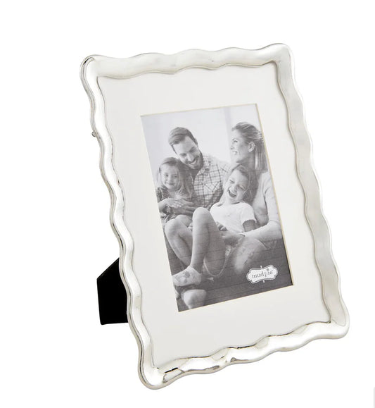 4x6 Rectangle Wavy Metal Frame