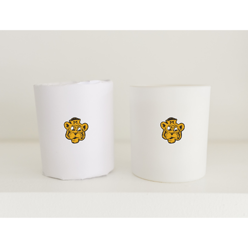 Collegiate Illustrated Glass 10 oz Soy Candle