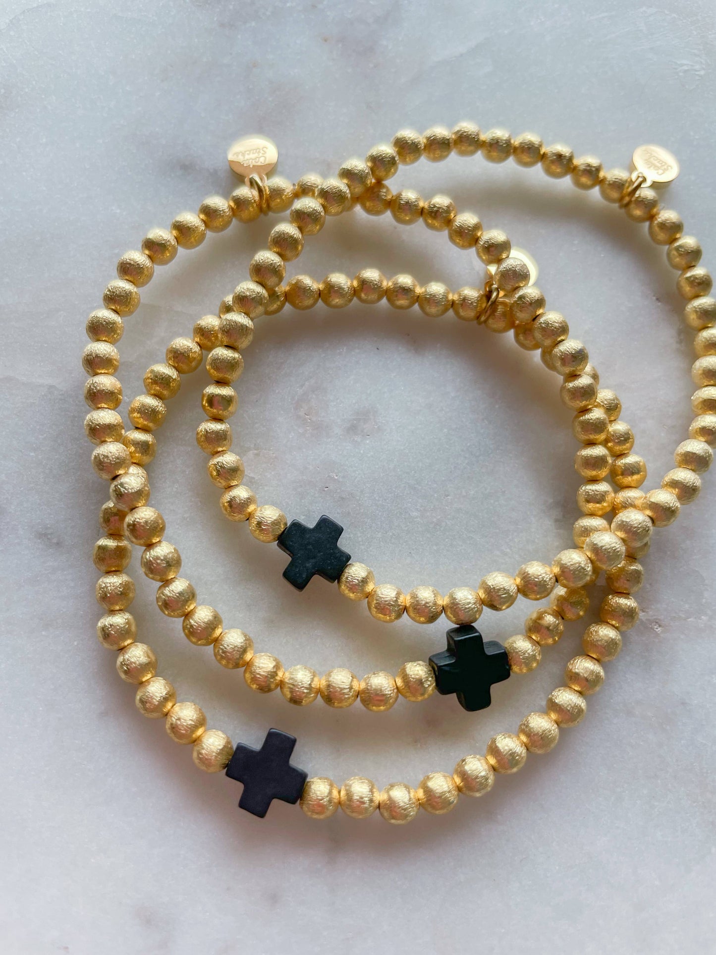 Colored Cross Bracelet