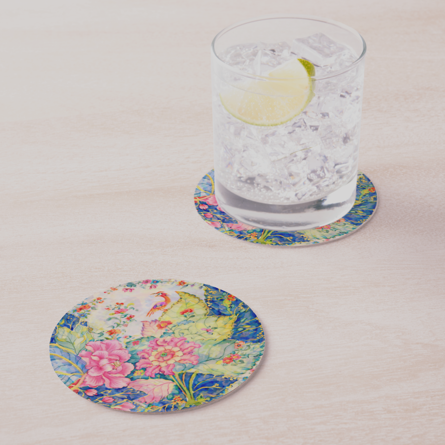 Tobacco Leaf Coasters Set of 8 | Garden Party Pulp-board