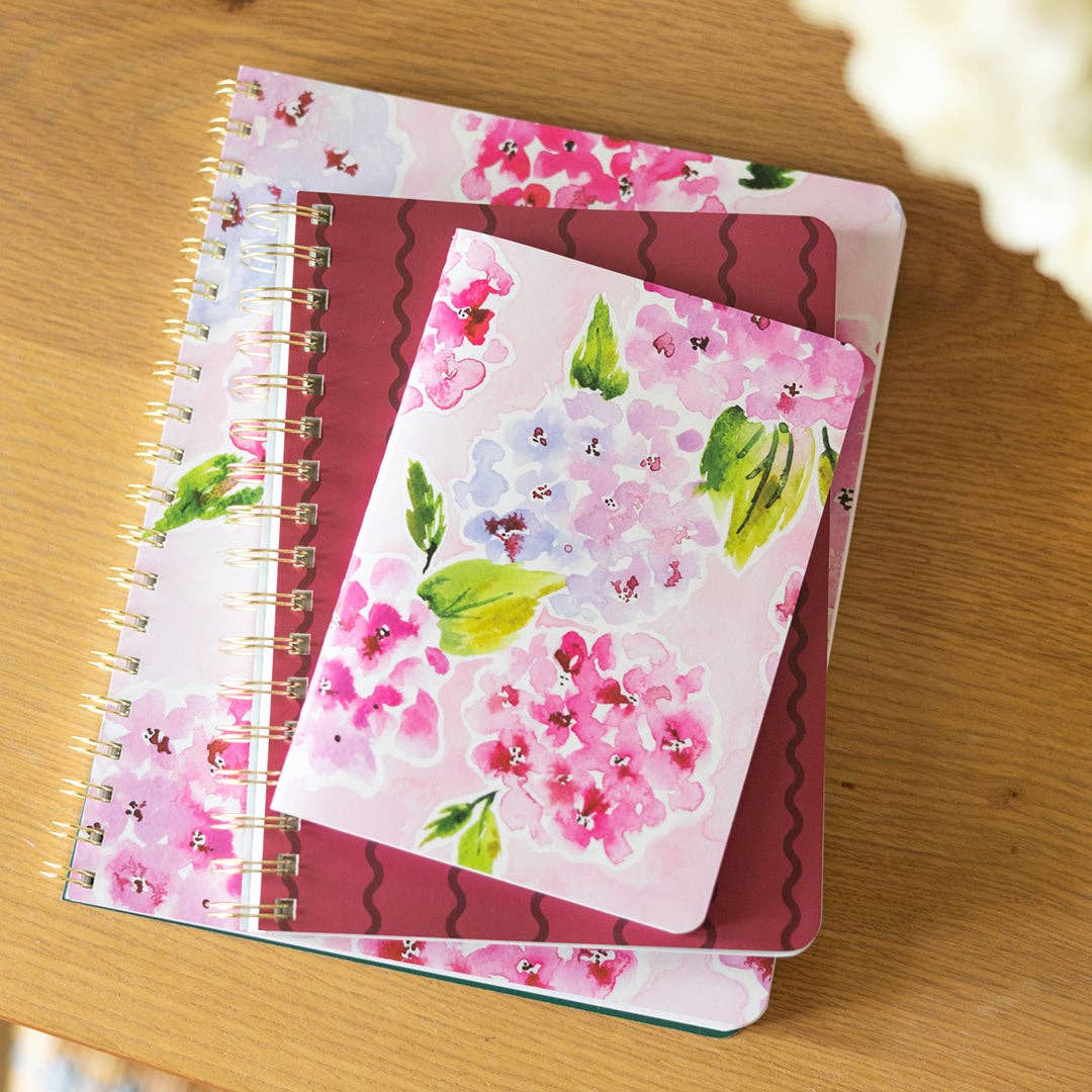 Notebook - Blush Hydrangea