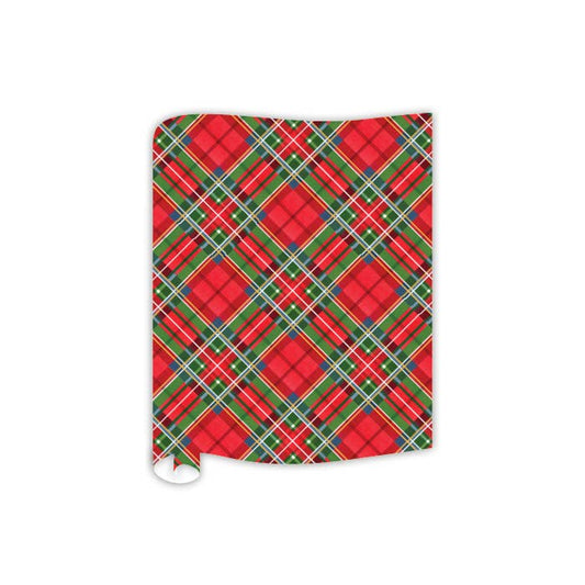 Classic Holiday Tartan Plaid Red and GreenTable Runner