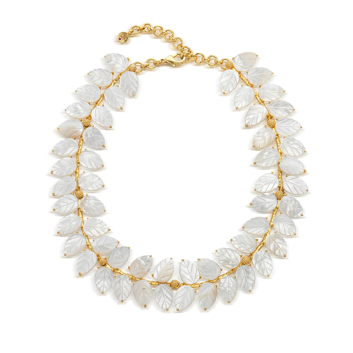 Mermaid Garden Vine Necklace - MOP