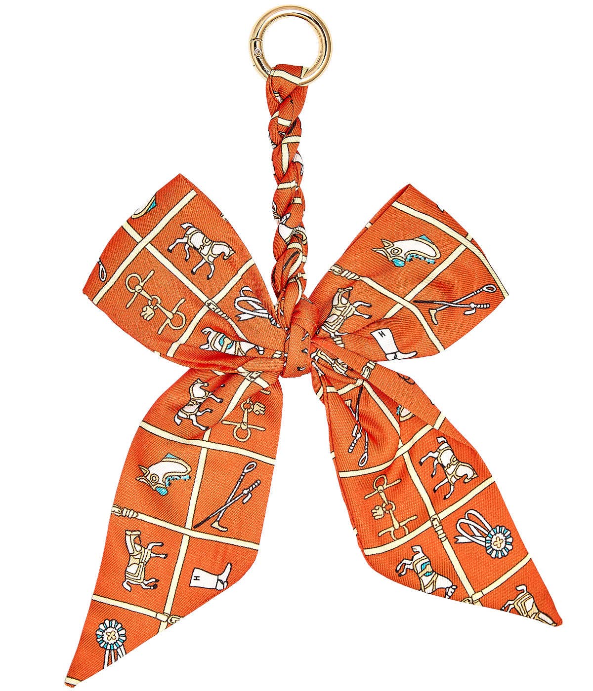 Megan Scarf Keychain  Bag Charm