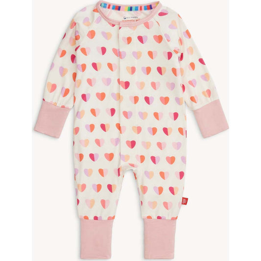 Pink XOXO Magnetic Coverall