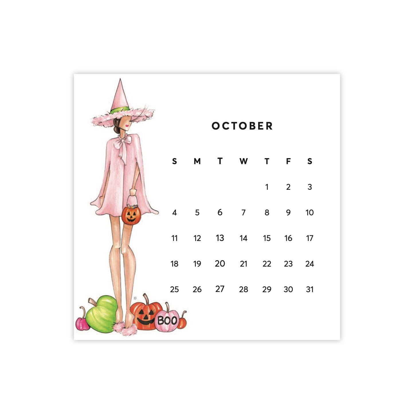 2026 Desk Calendar