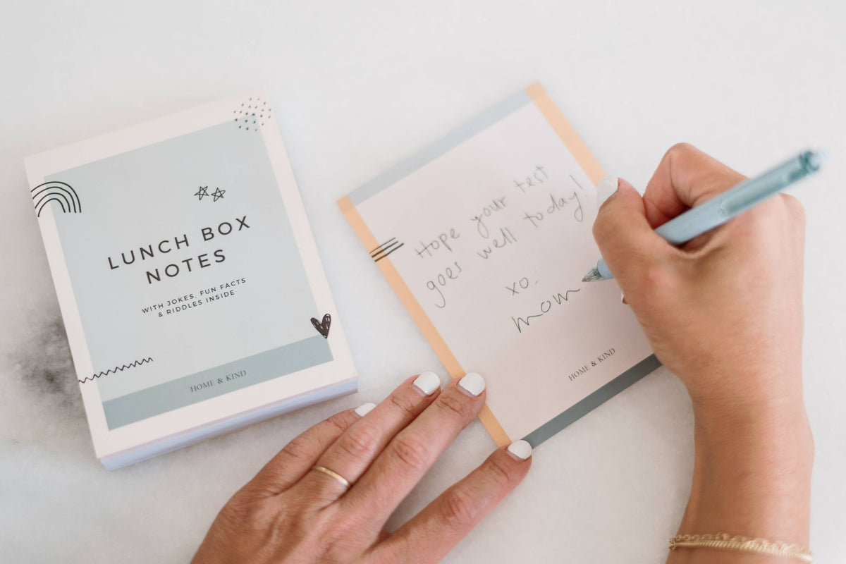 Lunchbox Notes for Kids – 60 Tear-Off Cards with Messages