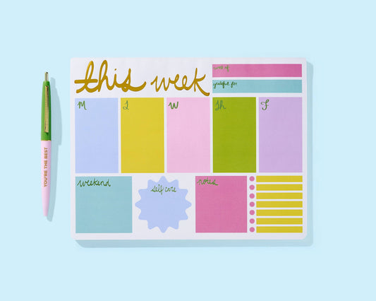 Weekly Planner - "This Week" - Mallory - JCS Collab -52 Shts