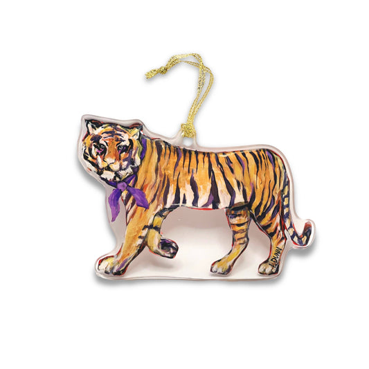 Gameday Tiger Mascot Ornament
