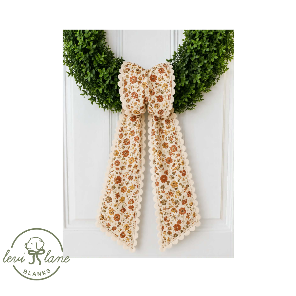 Fall Bow Wreath Sash Pre-Order - CAPPED - ETA End of August