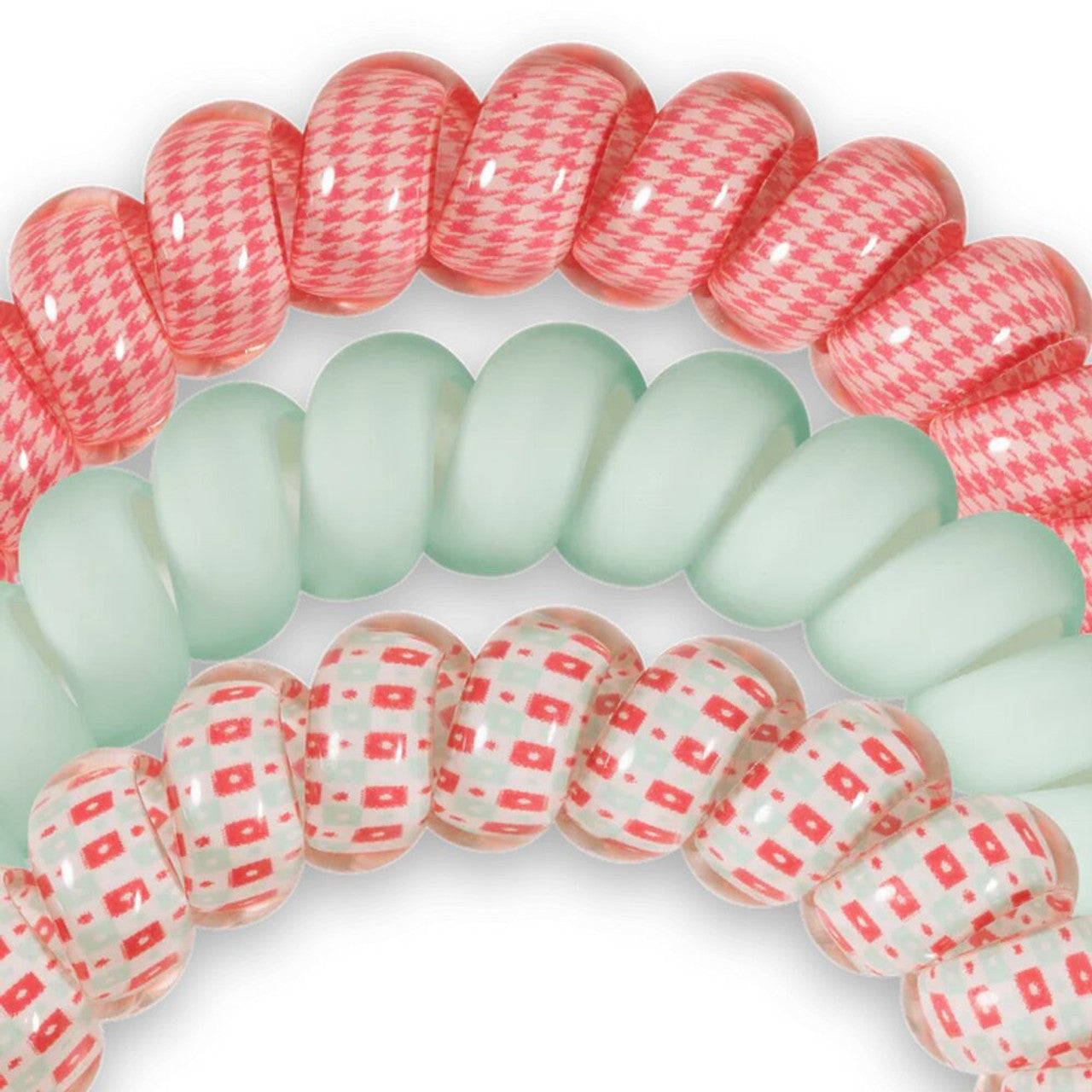 Calming Coral Large Hair Ties