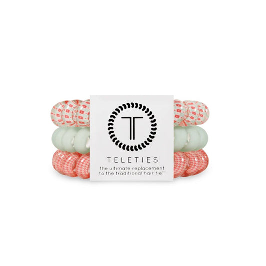 Calming Coral Large Hair Ties